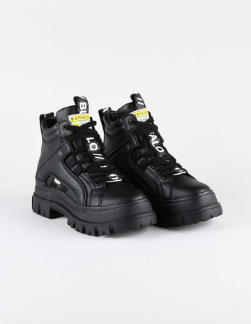 Buffalo Aspha NC Mid black shoes