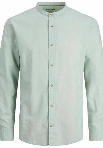 Camicia shirt Jack & Jones Summer Band granite green