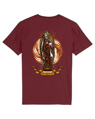 Maglietta T-shirt unisex Ghettoblaster Guadalupe burgundy