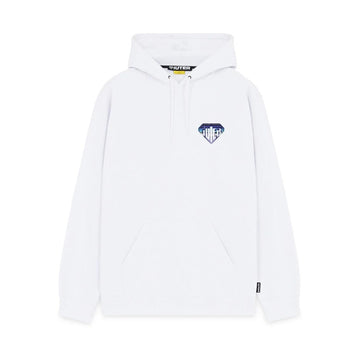 Felpa Iuter Metal Logo white hoodie