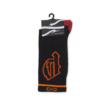 Socks socks Propaganda Mefisto black