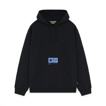 Felpa Iuter Tab hoodie black