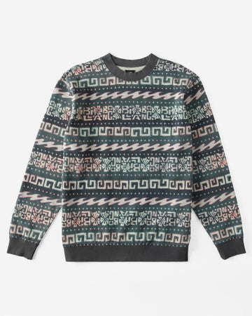 Felpa Billabong Halfrack crewneck green
