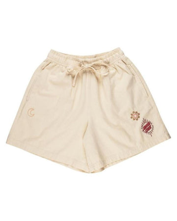 Santa Cruz Scatter walkshorts off white
