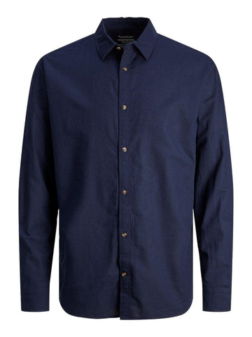 Camicia Jack & Jones Summer Line Blend navy