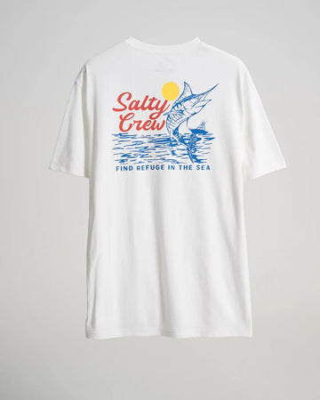 Maglietta T-shirt Salty Crew Jackpot white