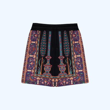 Short Dolly Noire Persian Rug black
