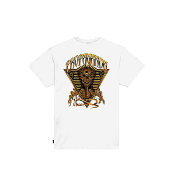 Propaganda Triangle Pharao white t-shirt