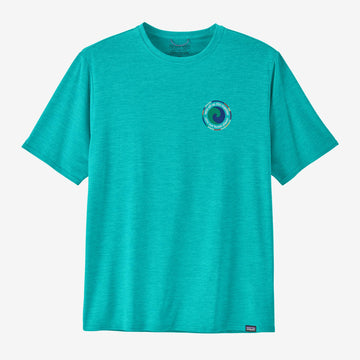 Patagonia Cap Cool Daily Graphic Unity Fitz subtidal blue x-dye t-shirt