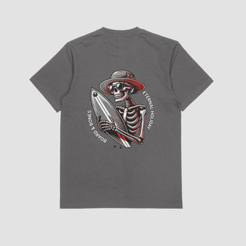 Junglo T-shirt Ethernal Holiday dark grey