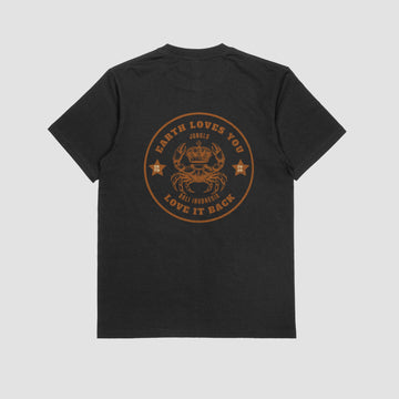 Junglo T-shirt Earth Love black