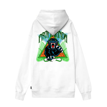 Propaganda Triangle Panther hoodie black
