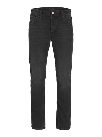 Jeans Jack & Jones Mike 425 Tapered Fit black denim