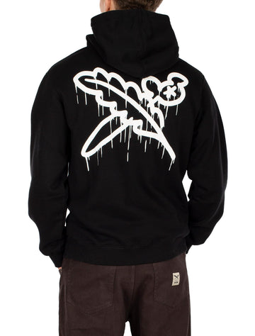 Felpa Iriedaily Irie Ink Hoodie black