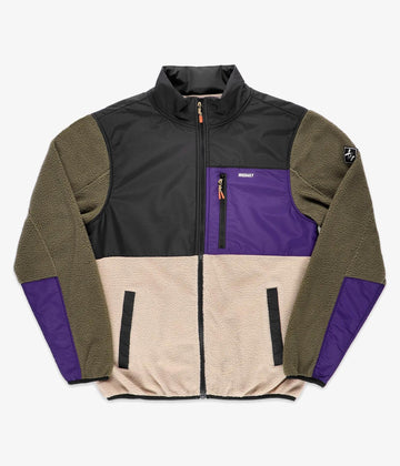 Pile Iriedaily Auf Deck Fleece deep purple