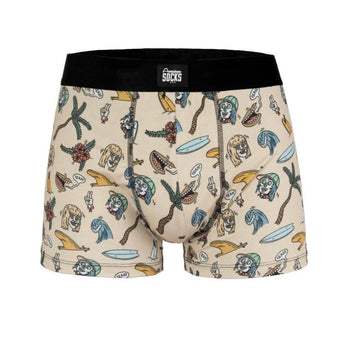 Boxer American Socks Stinky Surfer