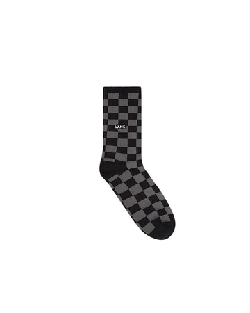 Calzini Vans Checkerboard Crew black charcoal