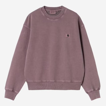 Felpa Carhartt W Nelson Phlox Garment Dyed