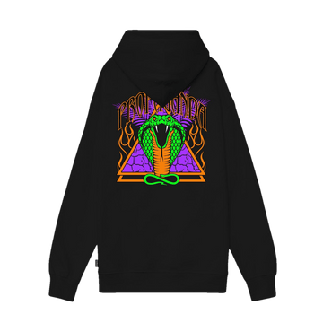 Felpa Propaganda Triangle Cobrahm hoodie black