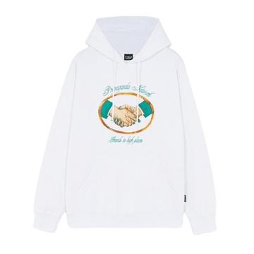Felpa hood Propagnada Corrupt white