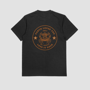 Junglo T-shirt Earth Love black