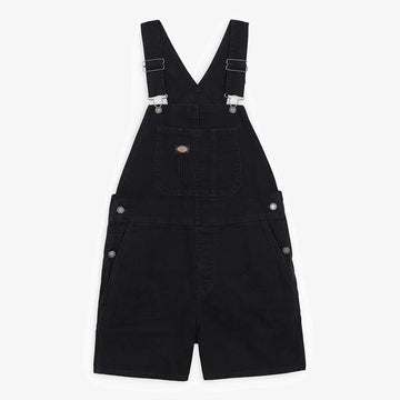 Salopette Dickies Duck Canvas Short Bib black