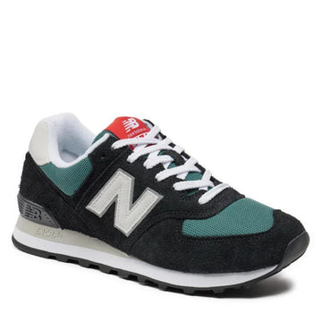 Scarpe sneakers New Balance 574 black green