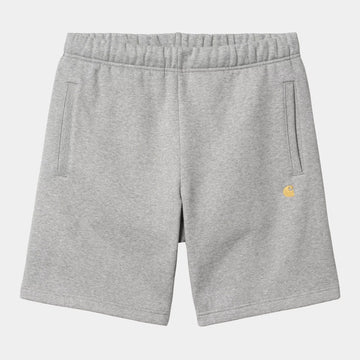 Shorts Carhartt Chase Sweat grey heather gold