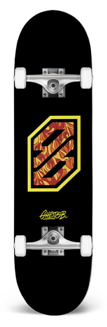 Skateboard Ghettoblaster per iniziare FlameYellow 8.125"