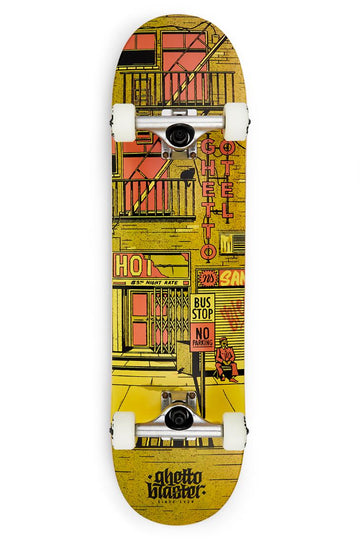 Skateboard Ghettoblaster per iniziare Hotel Rust 8.375"