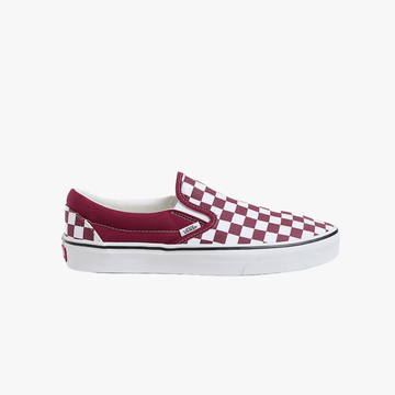 Sneakers Vans Slip-On bordeaux checkerboard