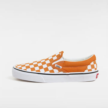 Sneakers Vans Slip-On orange checkerboard