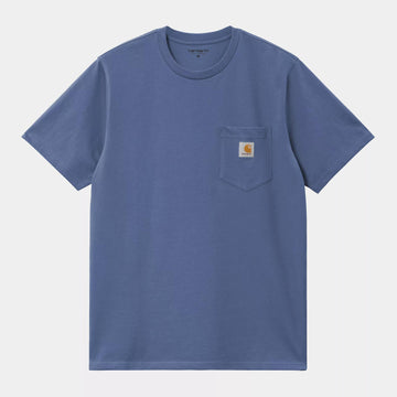 T-shirt Carhartt Pocket blue iris