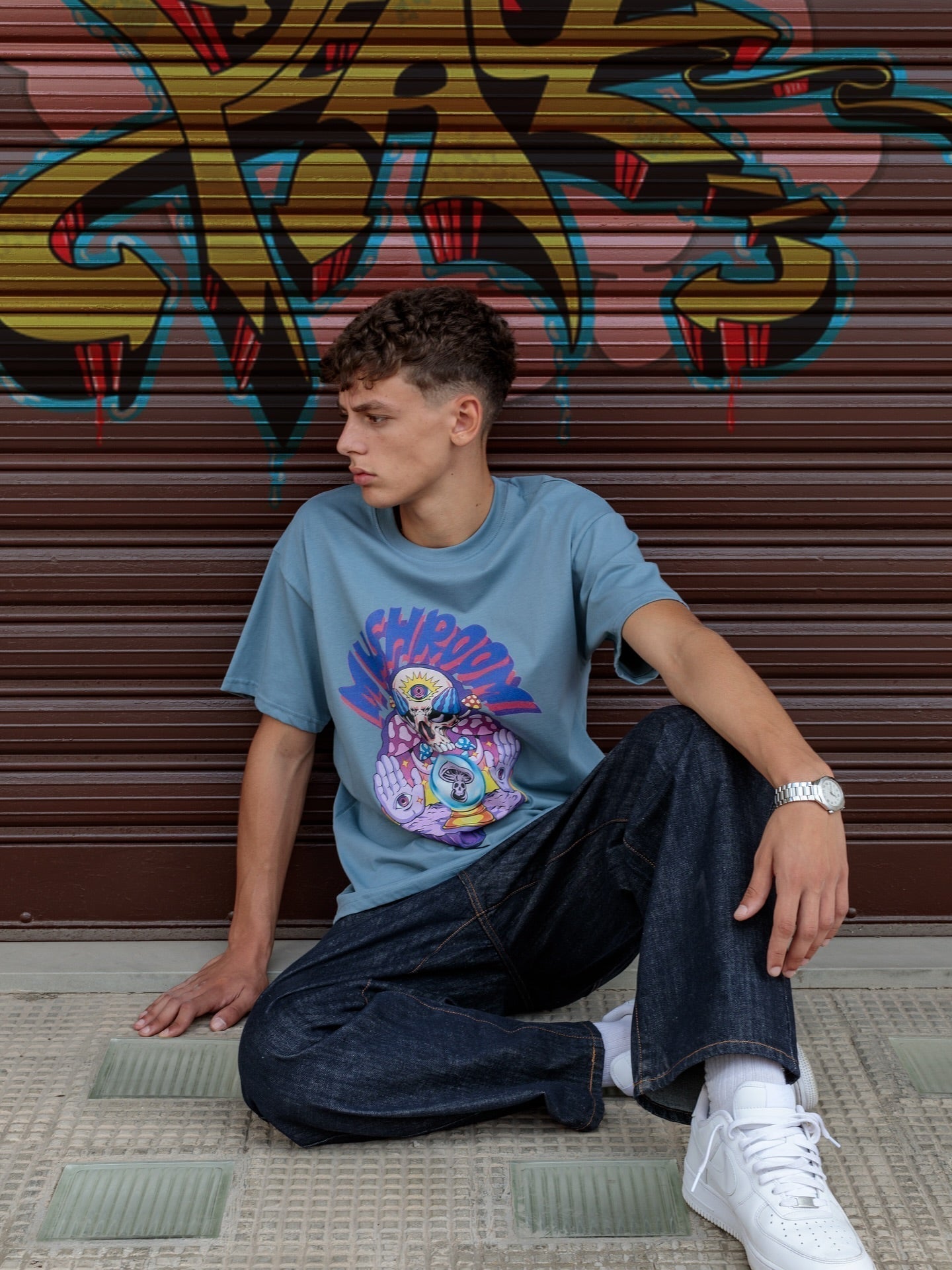 mushroom t-shirt  street culture