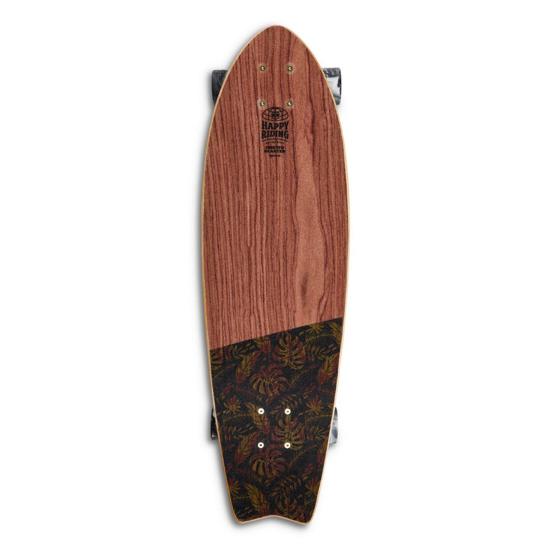 Skateboard Cruiser Ghettoblaster  Mogano Tki Totem Fish Tail  30" -9"