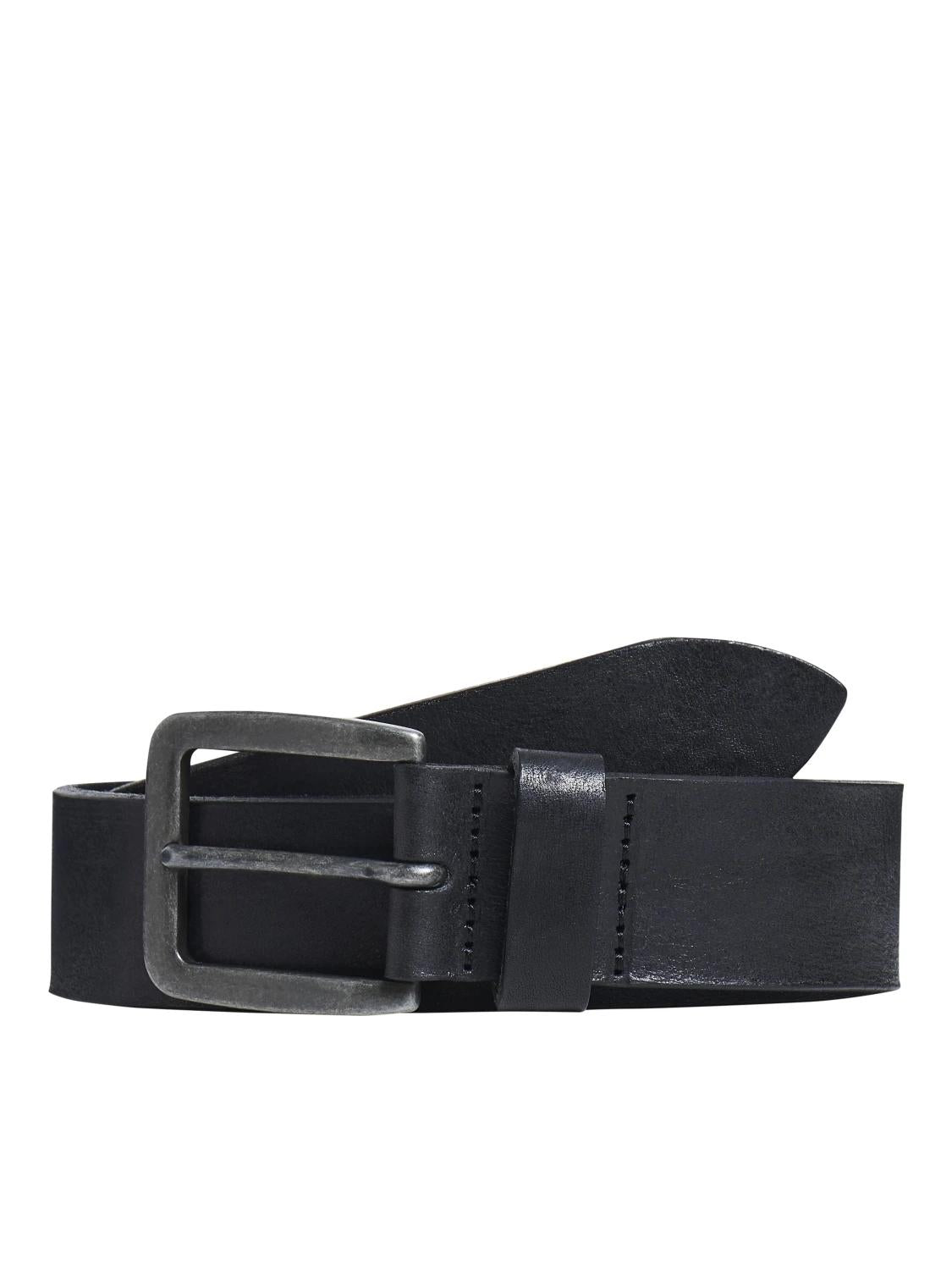 Cintura Jack & Jones Victor leather black