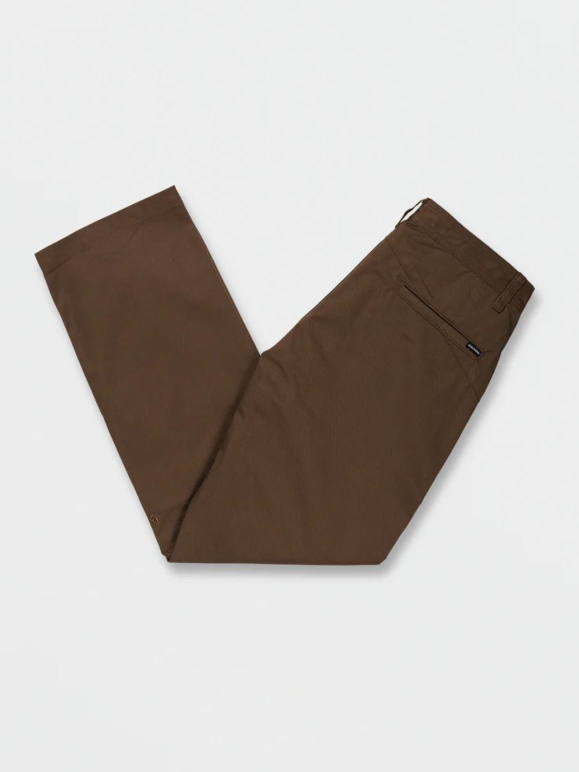 Pantaloni Volcom Frickin Skate Chino dark earth