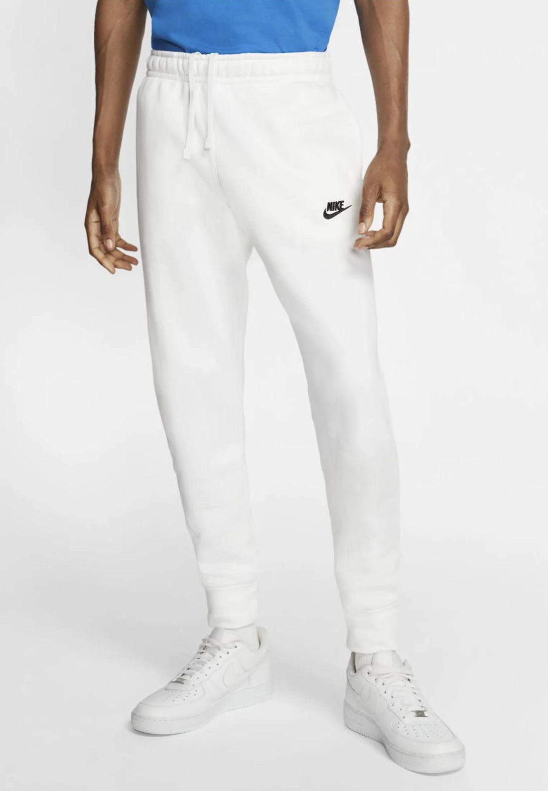 Pantaloni Jogger Nike Sportswear Club Fleece white