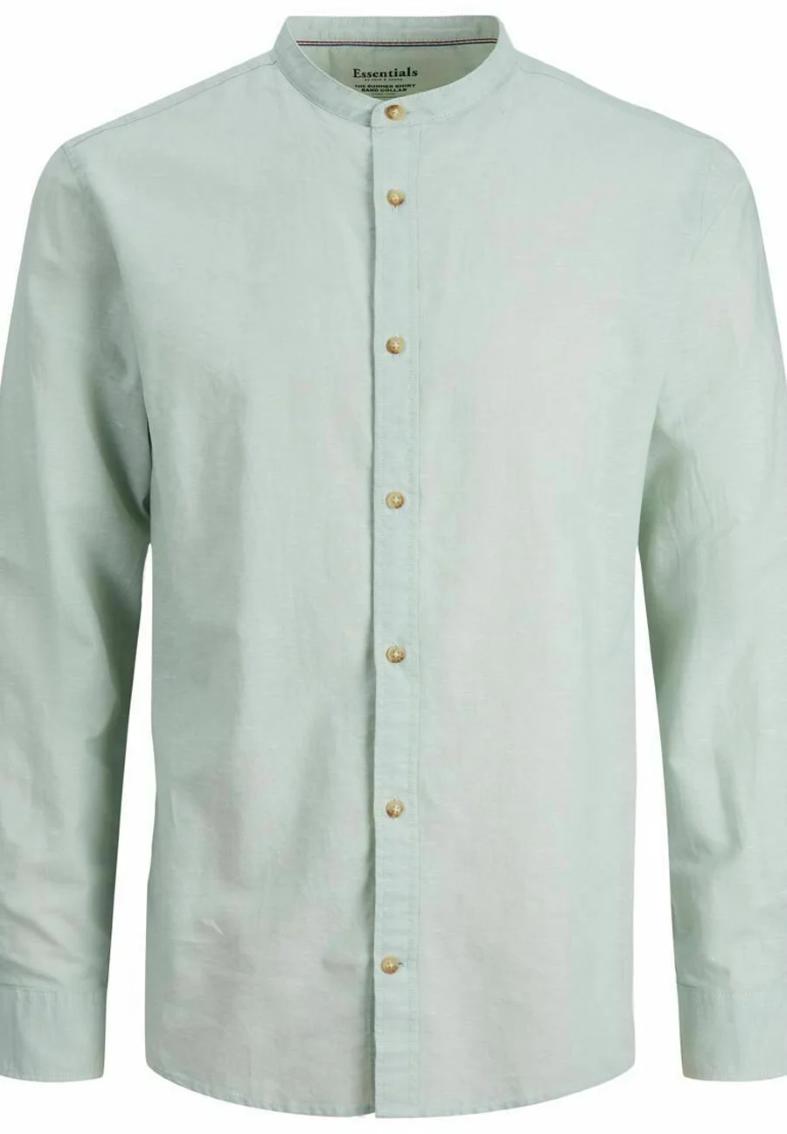 Camicia shirt Jack & Jones Summer Band granite green