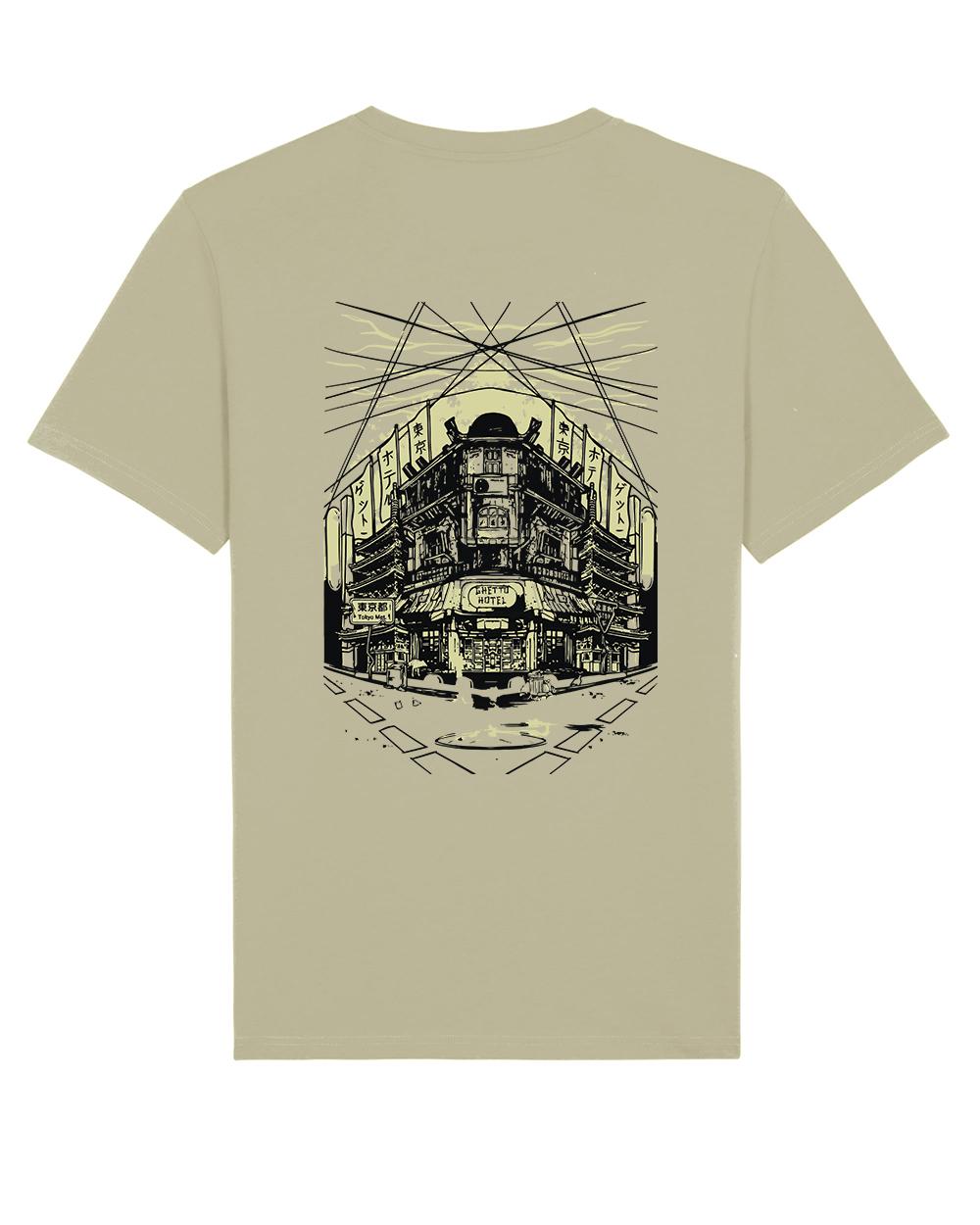 Maglietta T-shirt unisex Ghettoblaster Tokyo sage