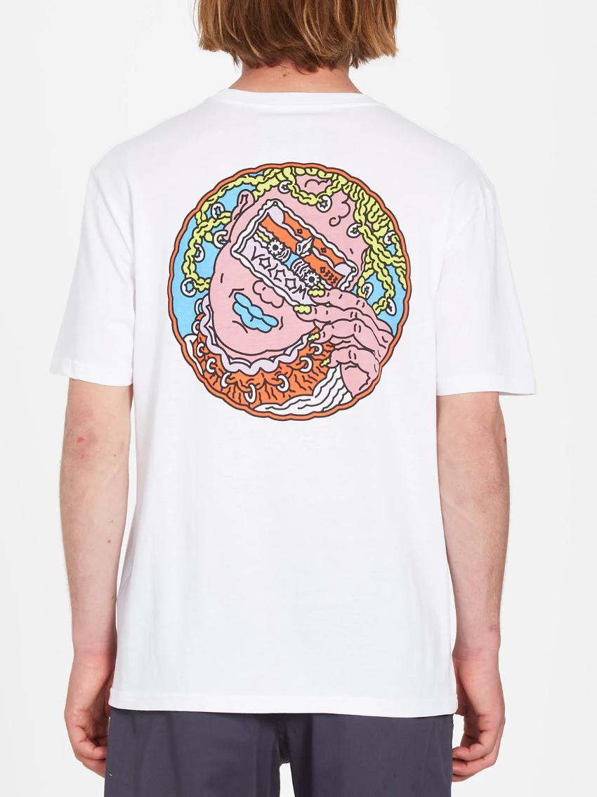 T-shirt Volcom Connected Minds white