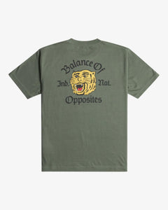 Maglietta T-shirt Rvca Wild Cat surplus