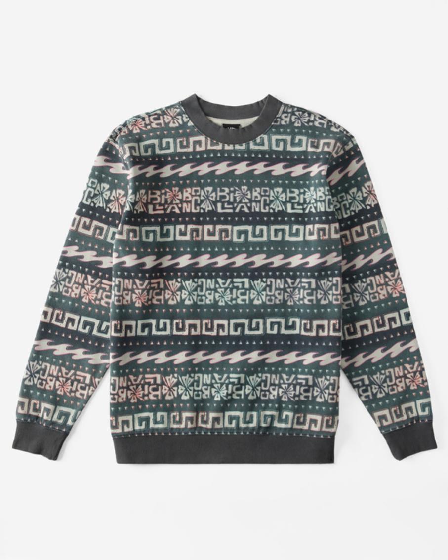 Felpa Billabong Halfrack crewneck green