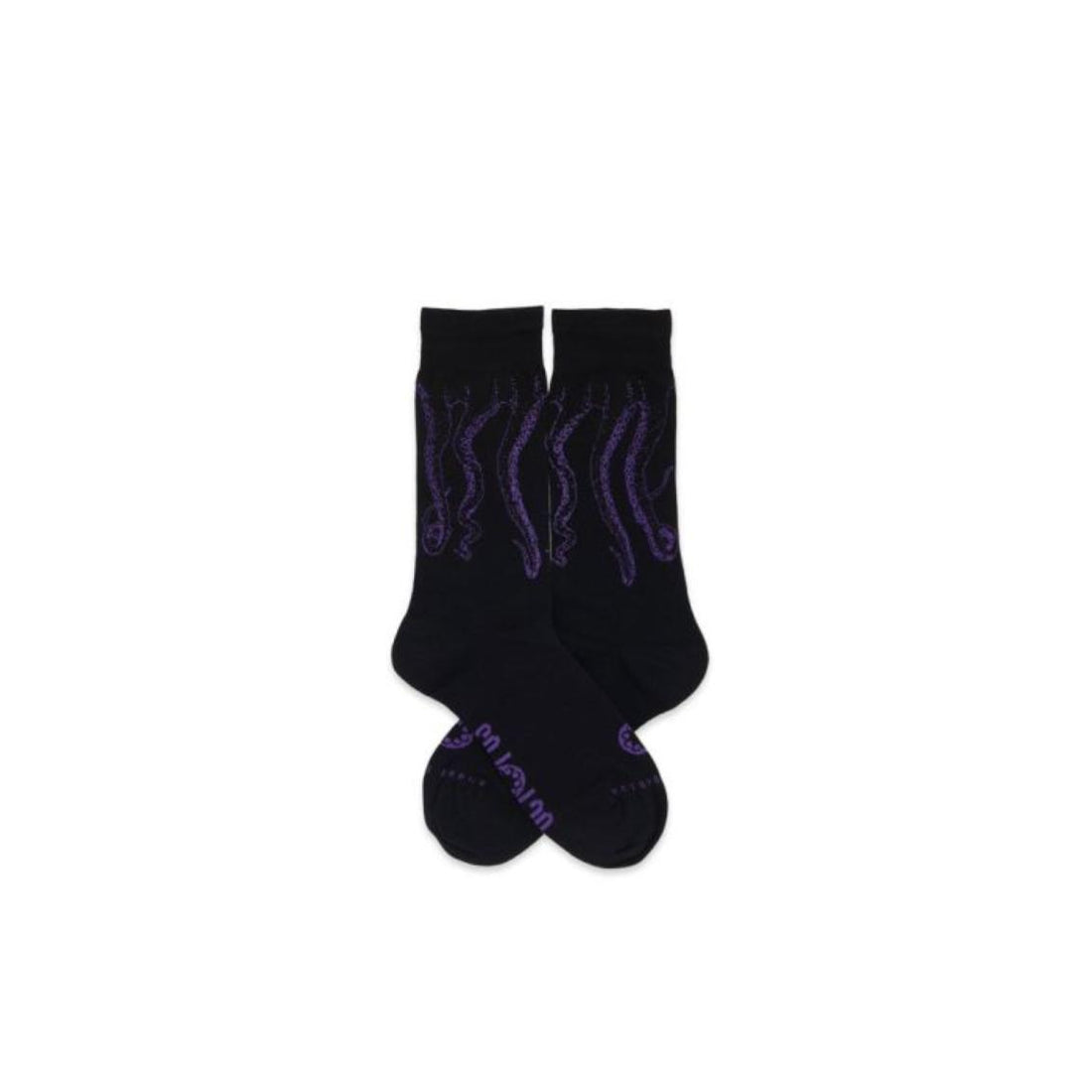 Calze socks Octopus Outline black purple