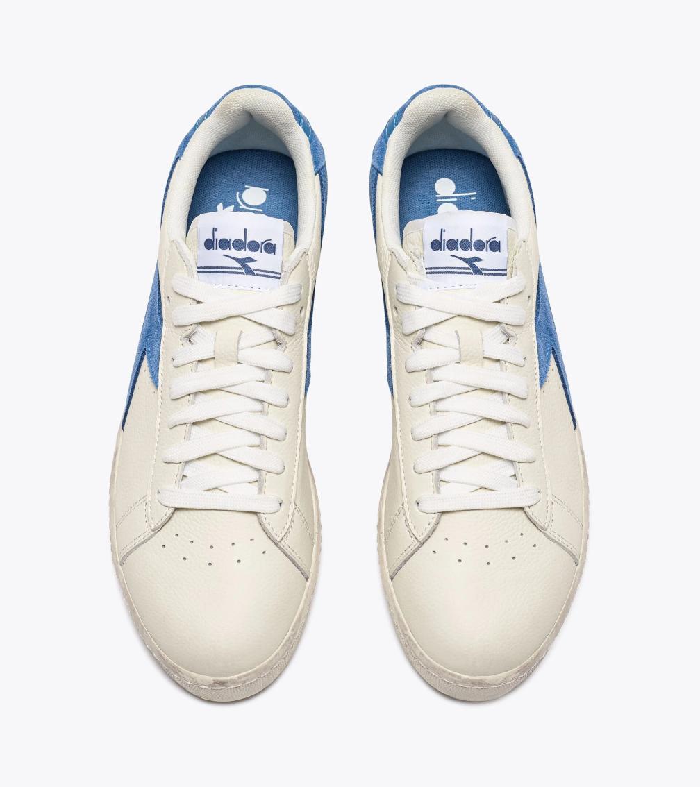Scarpe sneakers Diadora Game Low Waxed blu jeans