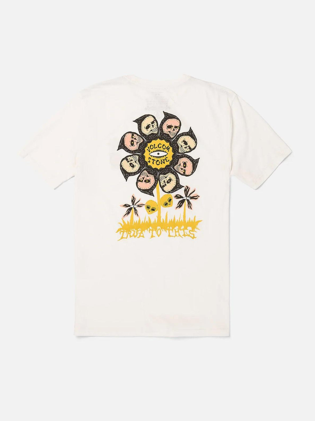 T-shirt Volcom Flower Budz off white
