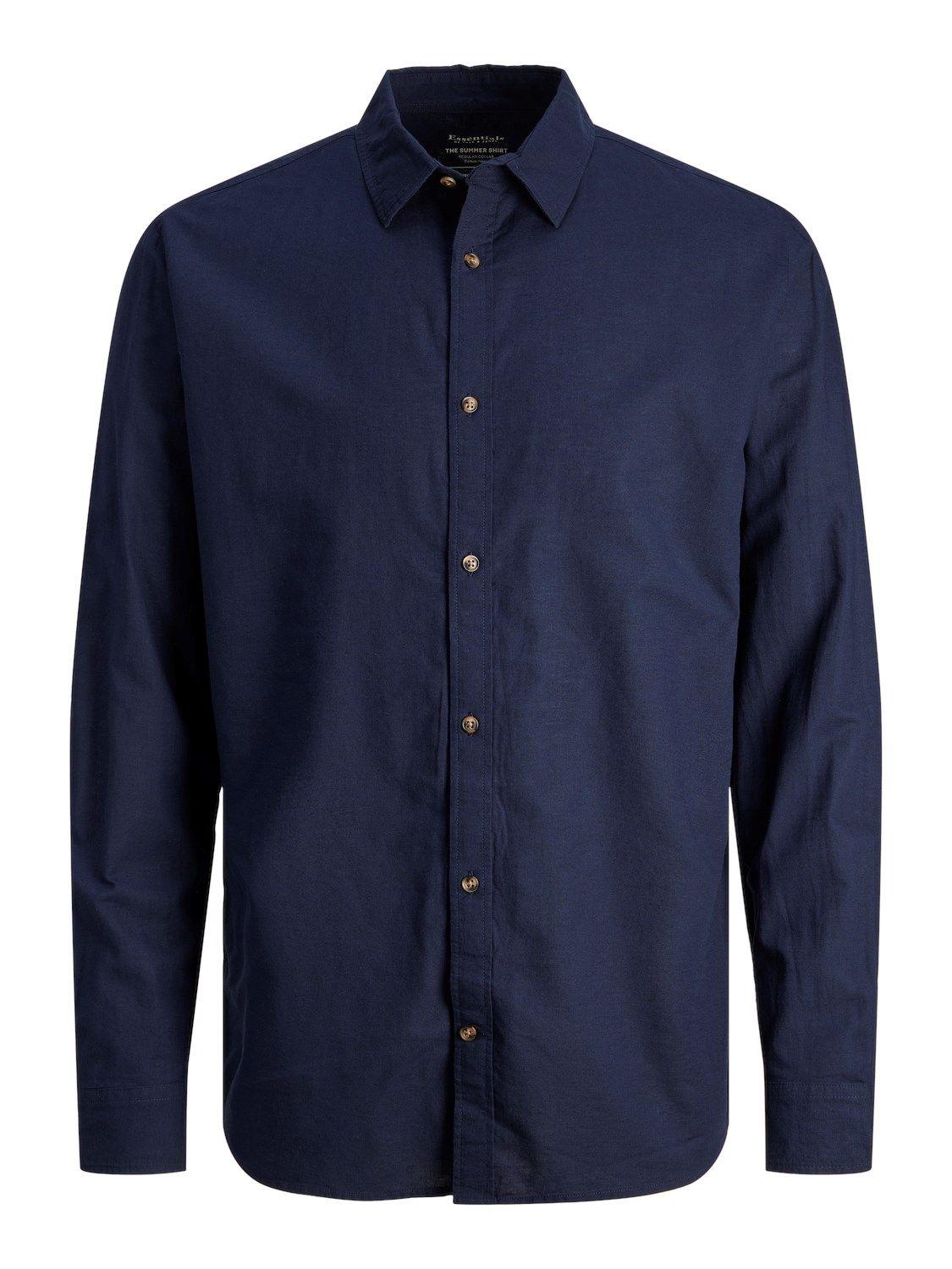 Camicia Jack & Jones Summer Line Blend navy