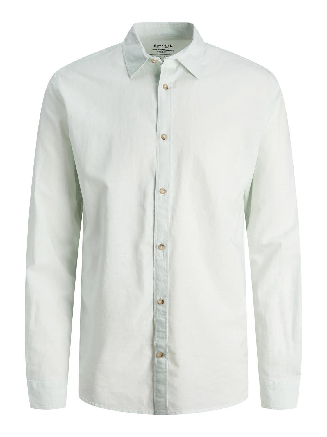 Camicia Jack & Jones Summer Linen Blend soothing sea