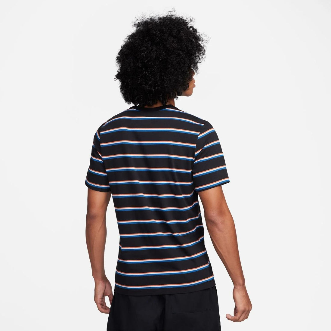 Maglietta T-shirt Nike Club Stripe black