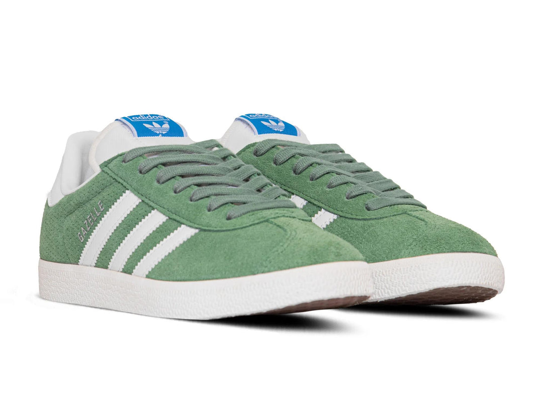 Scarpe sneakers Adidas Gazzelle green white